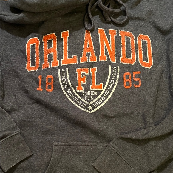 Orlando Graphic Hoodie - Charcoal - Picture 3 of 3